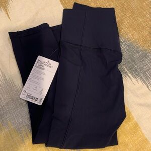 Athleta Navy Capri Leggings xs